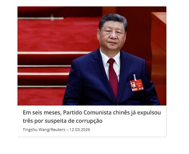 Partido Comunista da China investiga corrupção de membro que ficou muito poderoso