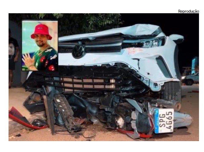 Motociclista fura preferencial, bate em carro e tem a perna decepada, faleceu dois dias depois.