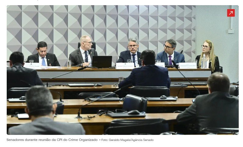 CPI do Crime Organizado recebe Gabriel Galípolo nesta quarta-feira