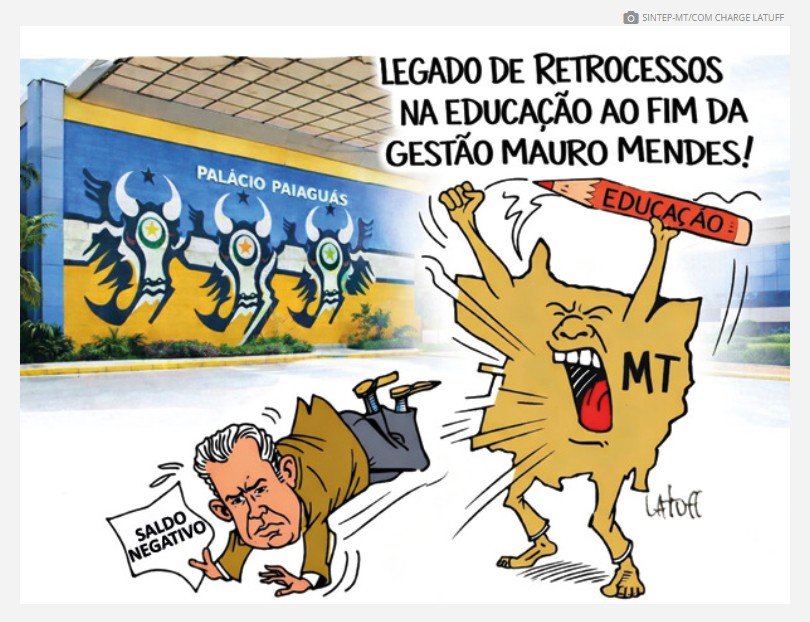 Sintep-MT aponta legado de retrocessos na educação ao fim da gestão Mauro Mendes