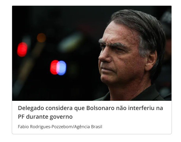 Delegado revisa inquérito e conclui pela 2ª vez que não houve interferência de Bolsonaro na PF