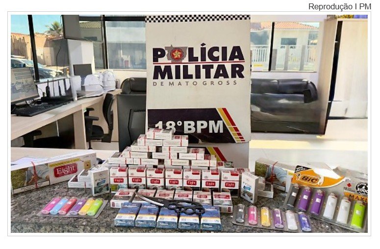 Homem é preso em flagrante após esfaquear comerciante e roubar bar