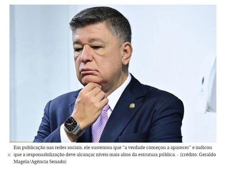 "Verdade começou a aparecer", diz Viana sobre troca de presidente do INSS