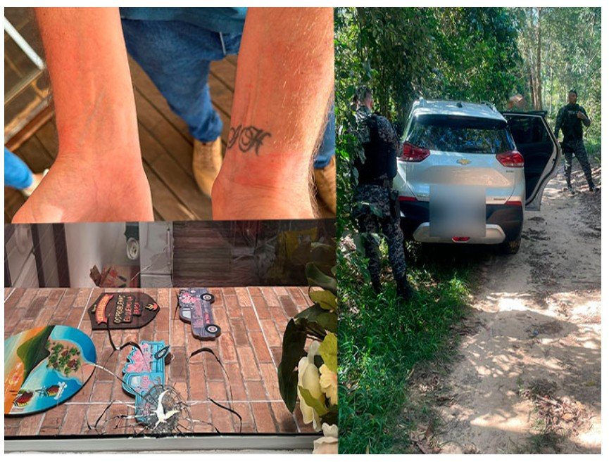 Ladrões invadem casa e fazem família refém; bandidos ainda deram tiros de metralhadora dentro de casa e amarraram casa