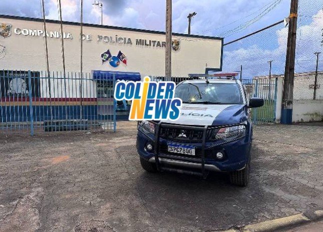 Filho em Colíder invade casa do Pai idoso e acaba preso após ameaçar quebra-lo.