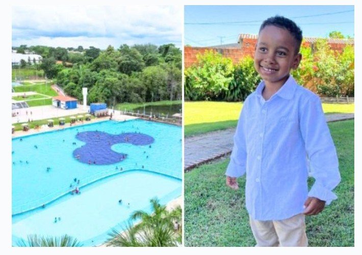 Criança de 6 anos morre após se afogar em parque público em MT