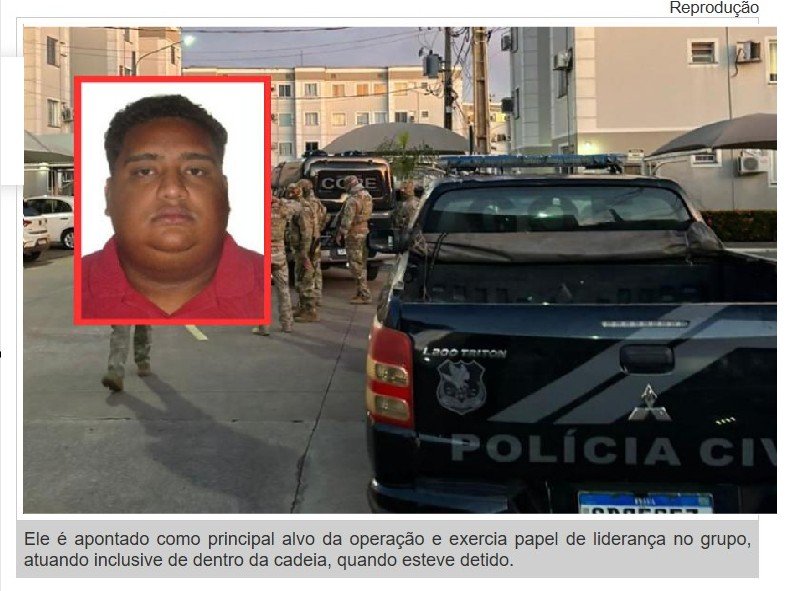 Polícia prende "Tim Maia", líder de grupo criminoso que comandava tráfico e golpes em Cuiabá e VG