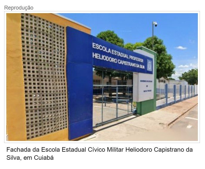 Professor de 67 anos é agredido por alunos em escola de Cuiabá
