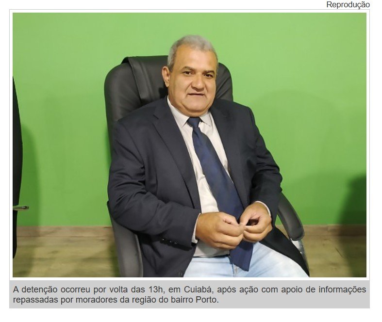 Fugindo da polícia, vereador afastado de Barra do Bugres é preso em Cuiabá por espancar namorada