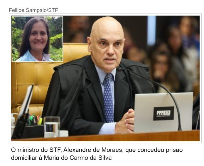 STF autoriza domiciliar a professora de MT com uso de tornozeleira
