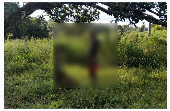 PM encontra corpo pendurado em árvore em propriedade na Zona Rural