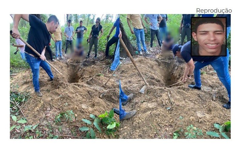Jovem é estrangulado com cadarço e enterrado em cova rasa por tatuagem de Yin Yang; veja vídeo