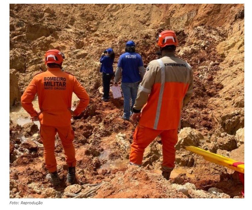 Homem morre soterrado em área de garimpo em Peixoto de Azevedo