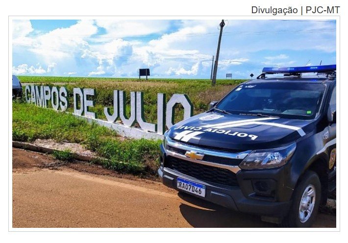 Homem que matou 'colega' a facadas no interior de MT é preso em menos de 24h