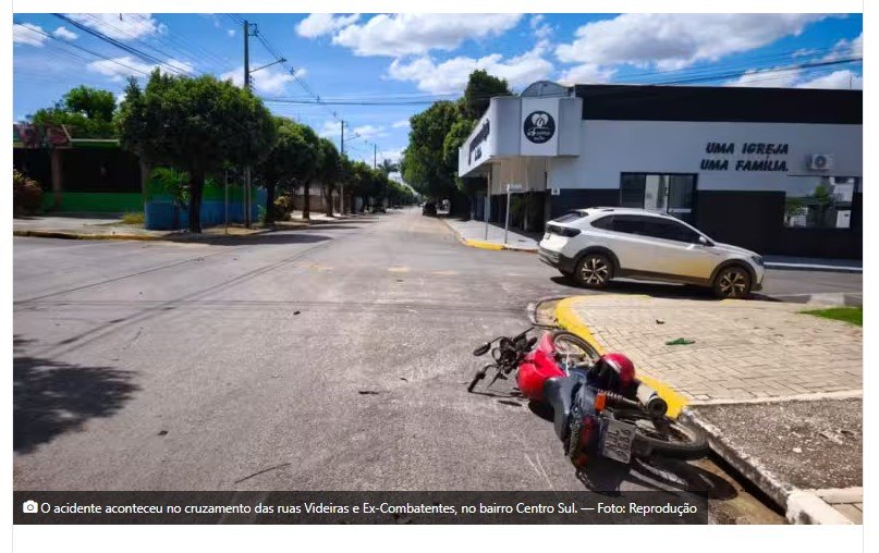 Motociclista morre após ser atingido por carro em cruzamento de MT