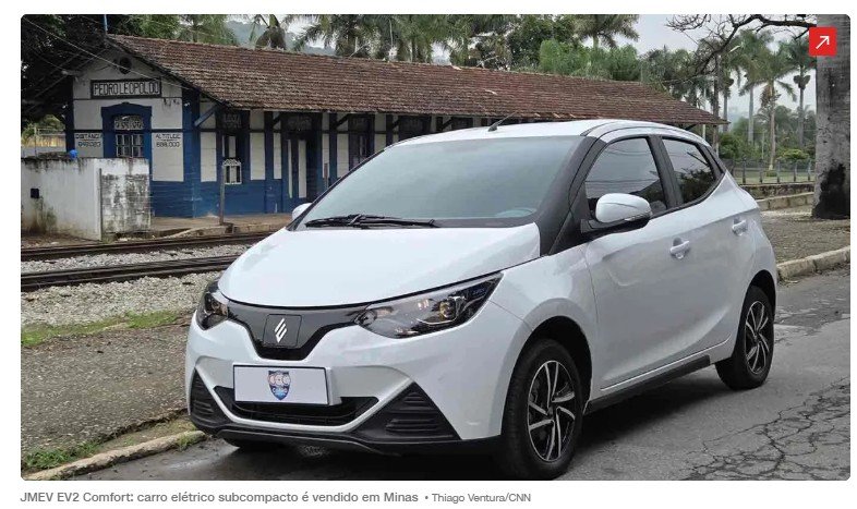 Elétrico mais barato do mercado muda de nome e será fabricado no Brasil