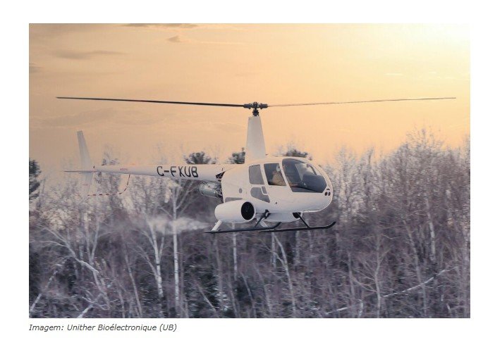 Helicóptero R44 elétrico movido a hidrogênio completa primeiro voo em circuito com piloto no mundo