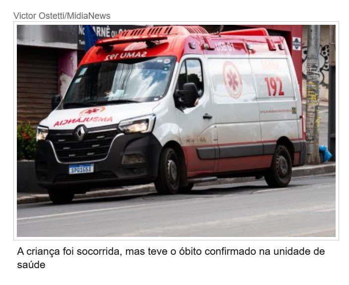 Menina de 1 ano morre após se afogar em piscina em cidade de MT.