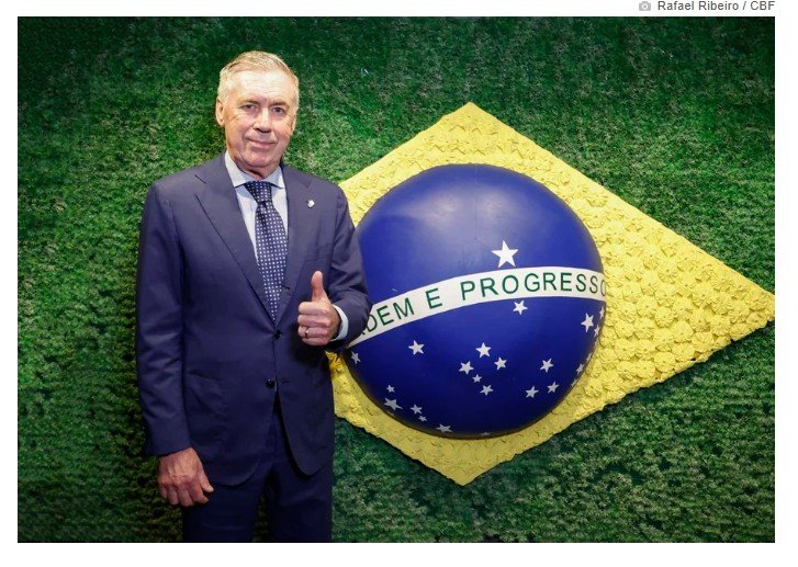 Ancelotti convoca Seleção Brasileira para Copa do Mundo nesta segunda