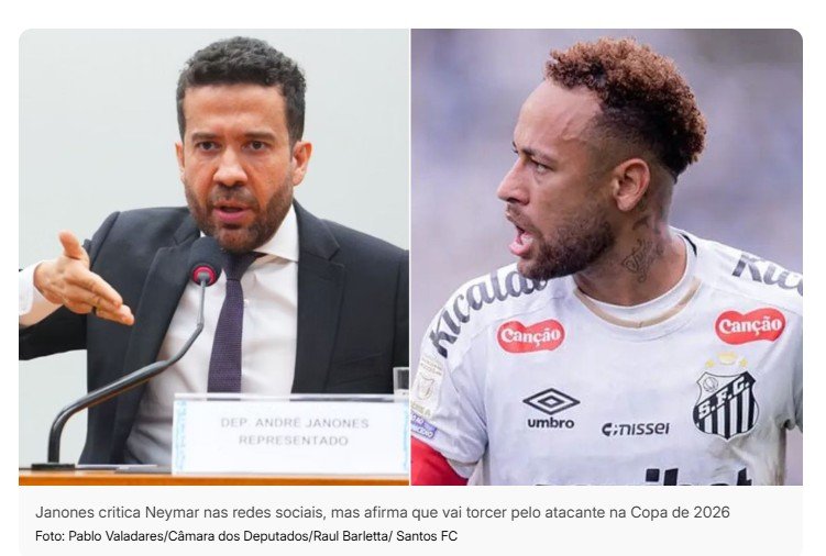 Deputado detona Neymar antes da Copa: ‘Vagabundo e sem-vergonha, mas vou torcer’