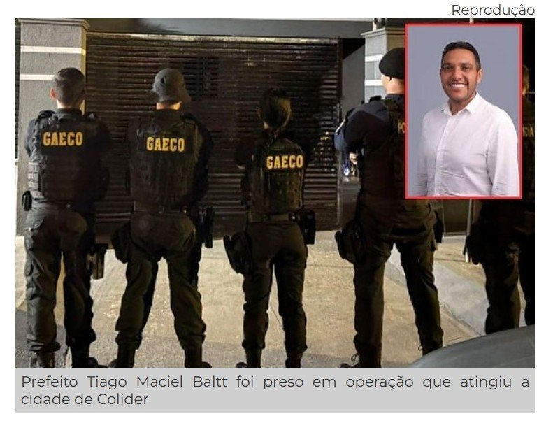 Operação que derrubou prefeito em Santa Catarina cumpre mandados em MT