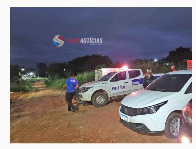 Corpo humano é encontrado no centro de Juara.