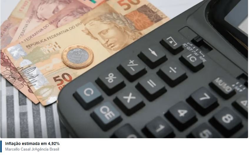 Mercado projeta inflação de 4,92% em 2026