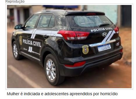 Polícia indicia mulher e adolescentes por homicídio qualificado
