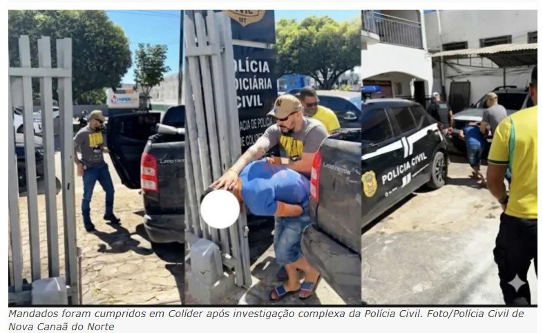 Polícia Civil de Nova Canaã do Norte prende suspeito de integrar quadrilha envolvida no furto de Hilux durante a Expocanaã 2025
