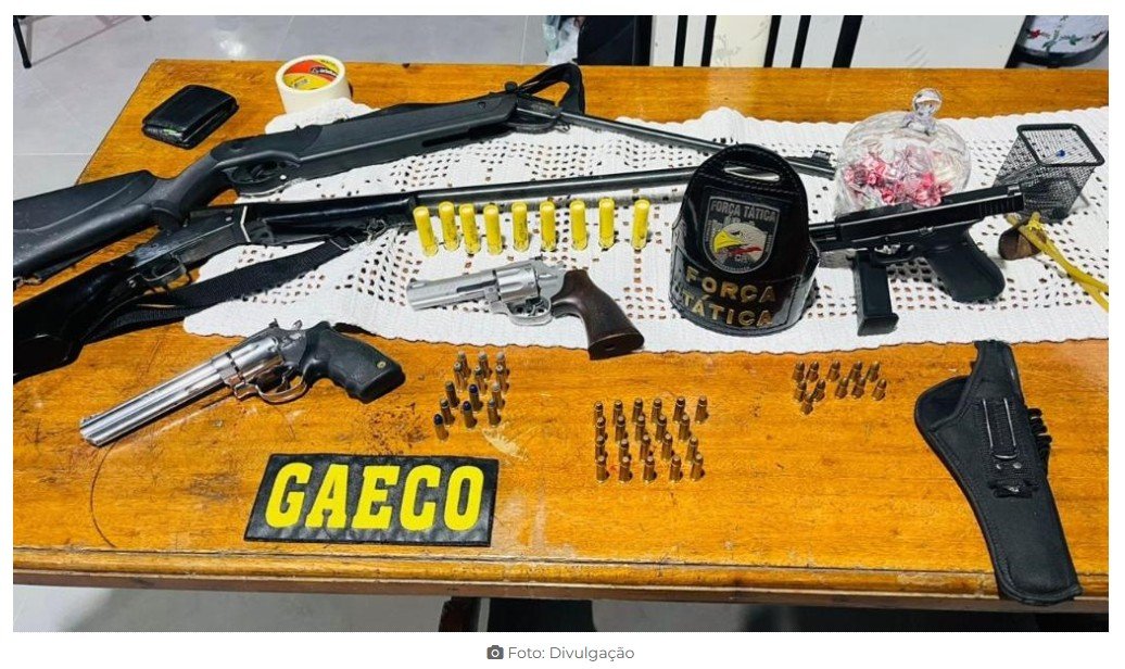 Força Tática apreende cinco armas de fogo e 74 munições durante abordagens em Sinop