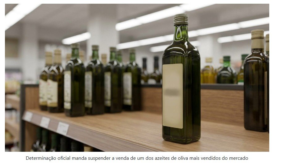 Determinação oficial manda suspender a venda de um dos azeites de oliva mais vendidos do mercado