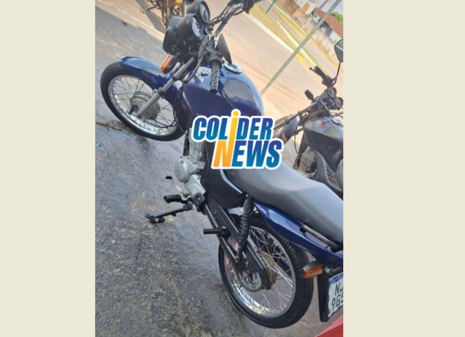 Trabalhadora de frigorífico tem motocicleta furtada durante a madrugada em pátio de posto em Colíder