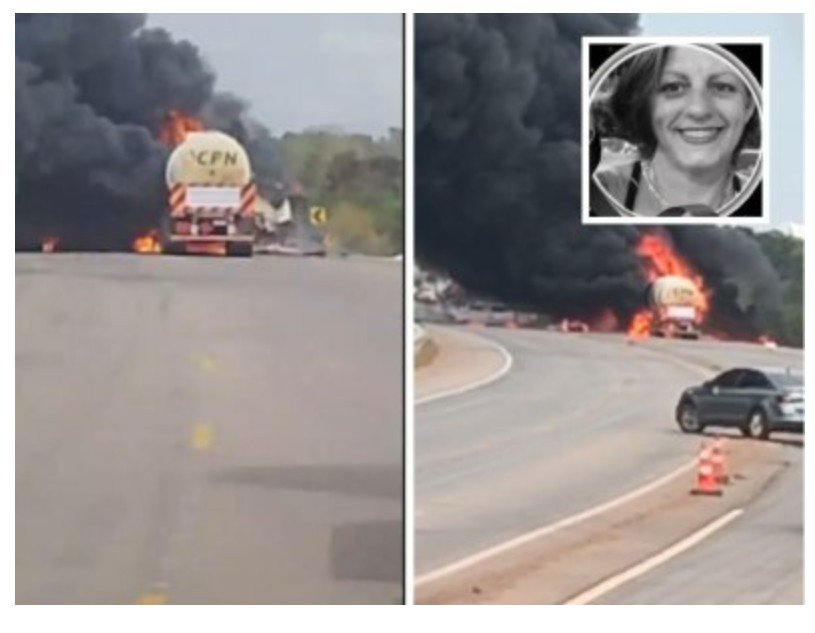 Saiba quem é a motorista de carreta morta após batida e explosão