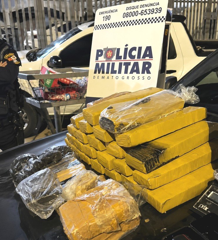 Polícia Civil de Colíder apreende mais de 30 quilos de drogas em ação contra facção. (Vídeo)