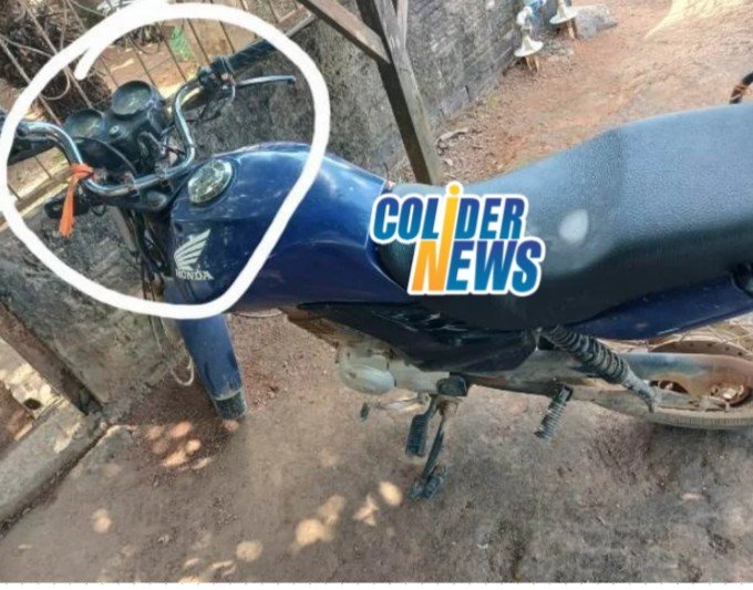 Motocicleta furtada de trabalhadora de frigorífico em Colíder é recuperada em Terra Nova do Norte