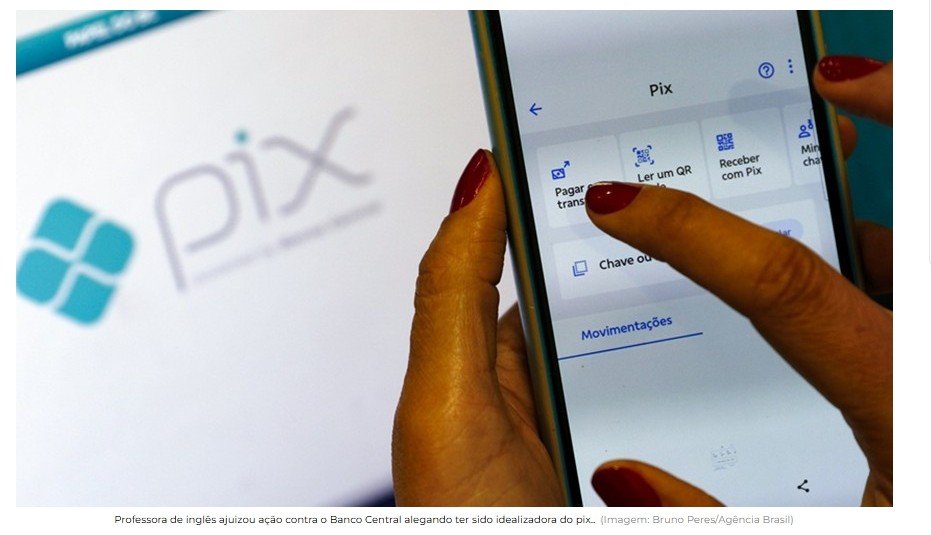 Professora diz que inventou Pix e pede R$ 1 milhão de danos ao Bacen