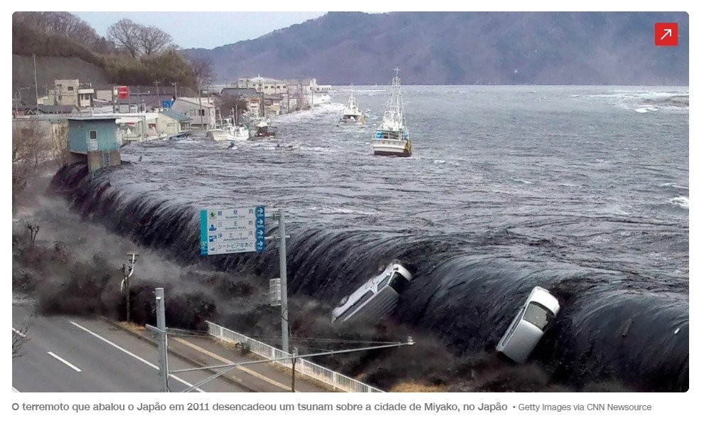 Estudo aponta que ondas sísmicas deslocaram o Japão