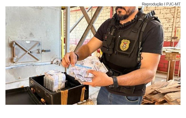 Polícia Civil destrói R$ 10 milhões em notas falsas usadas em golpe do empréstimo milionário em MT