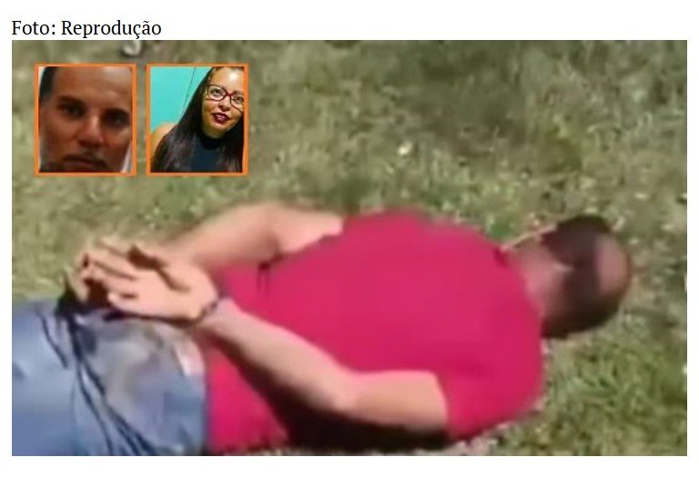 Acusado de matar professora é preso e ataca policiais com facão