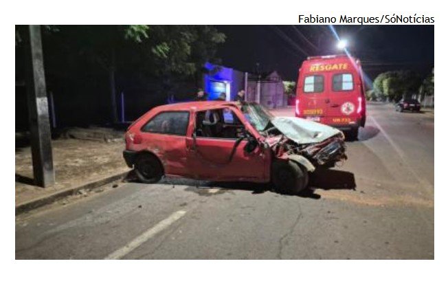 SINOP: Gol bate em ônibus estacionado e passageira acaba morta; motorista detido