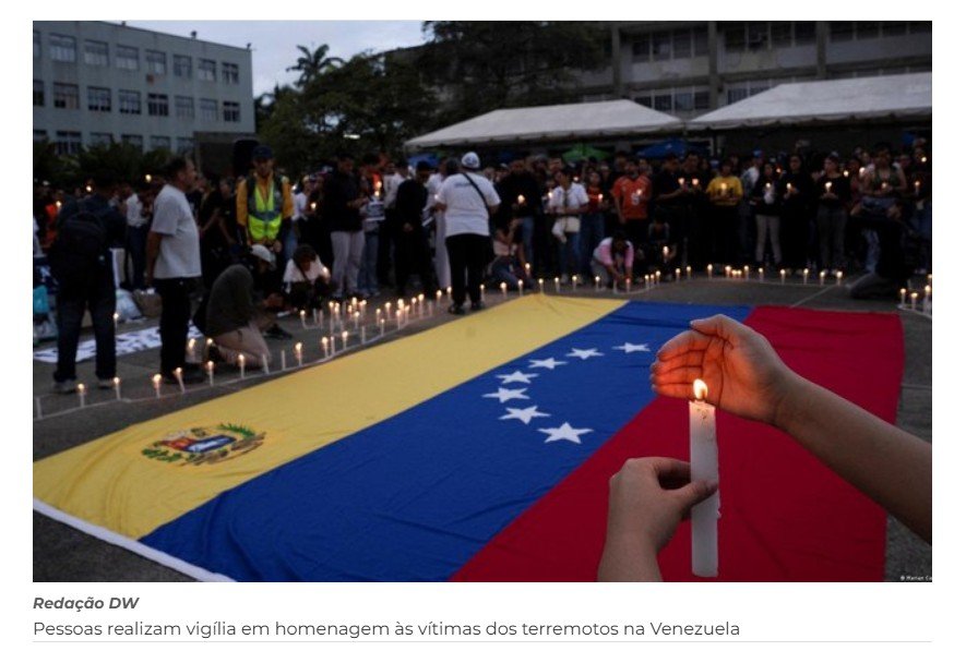 Mortos em terremotos na Venezuela já somam mais de 3,5 mil