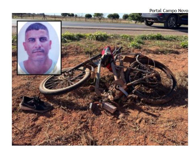 Veículo atropela e mata ciclista de 44 anos em trecho de rodovia no interior