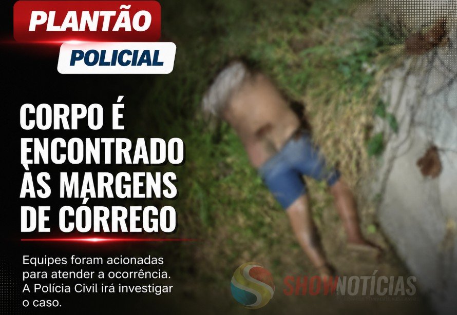 Corpo de homem é encontrado às margens da MT-160, no interior de MT.