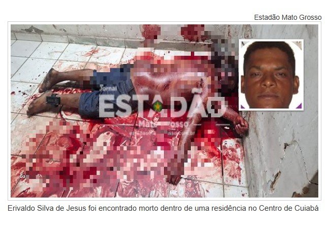VÍDEO: Tornozelado é encontrado morto dentro de casa no Centro; vítima teve pescoço cortado