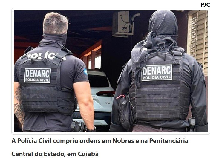 Esquema do CV era controlado de dentro da PCE, em Cuiabá