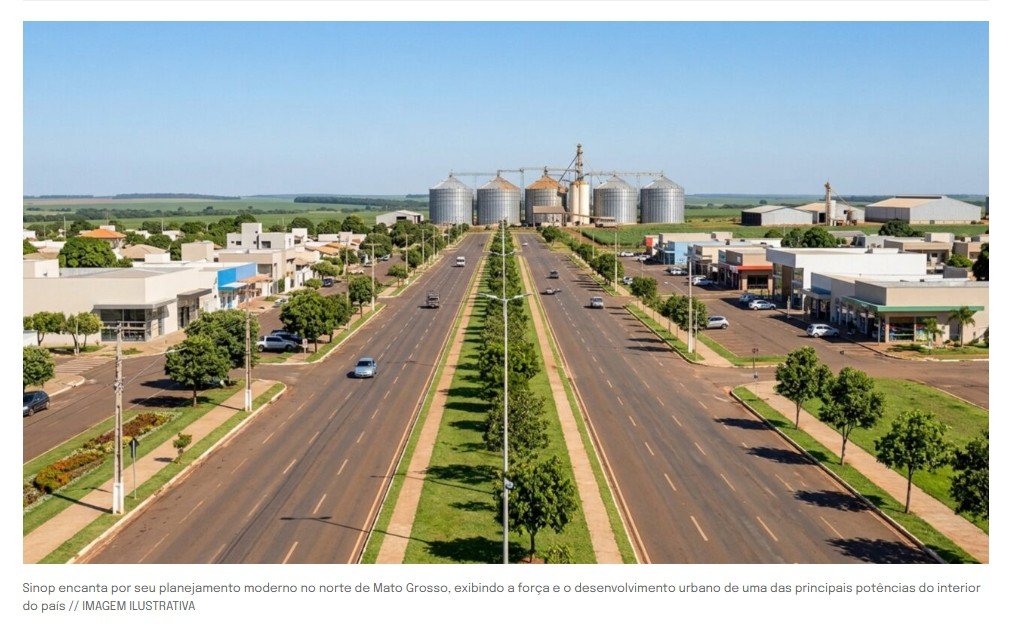 Cresceu 73,4% e virou o maior PIB do agro do estado: a cidade do interior que impressiona quem busca qualidade de vida com ruas de 50 metros e 27 m² de área verde por morador