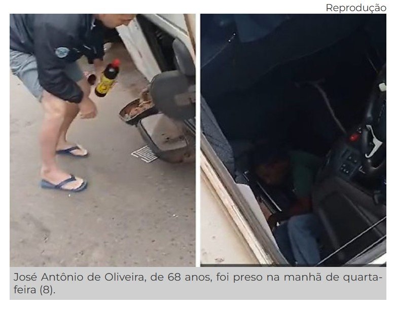 Motorista bêbado que provocou queda de carretas em viaduto de Cuiabá paga fiança e fica solto