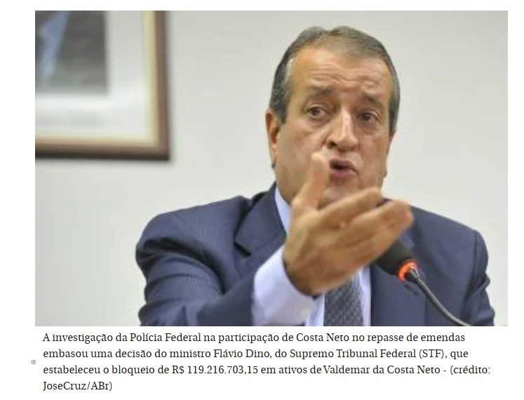 Valdemar nega irregularidade na indicação de emendas e critica Dino