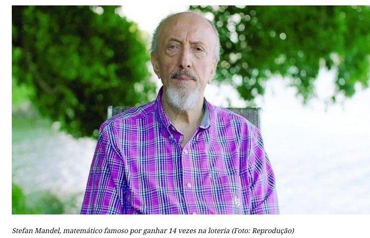 Homem usou a matemática para desafiar a sorte e ficou milionário ao ganhar na loteria 14 vezes