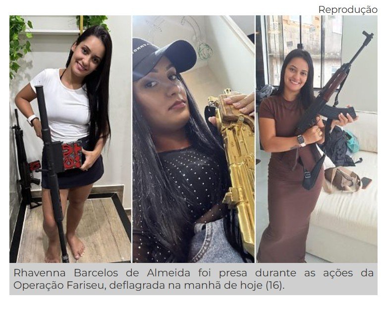 Justiça mantém prisão de filha de pastores envolvida com líder de facção em Mato Grosso